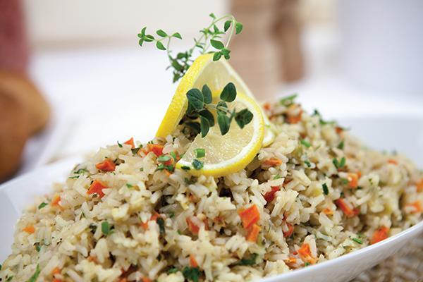 Lemon Herbed Rice Pilaf