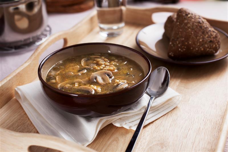 Mushroom Barley Soup